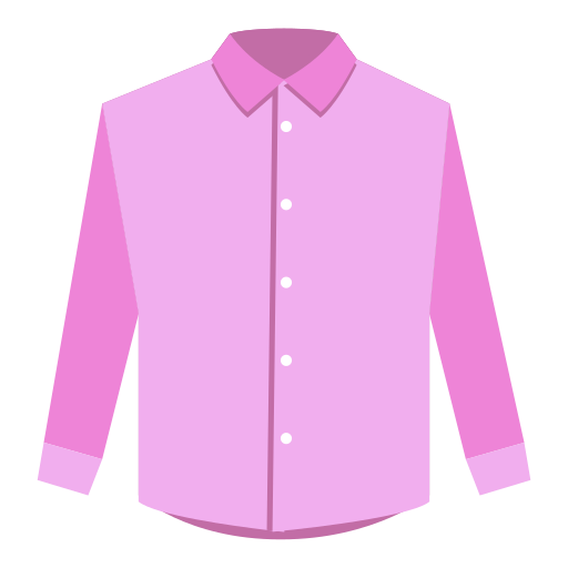 Garment icon solid color shirt Icon