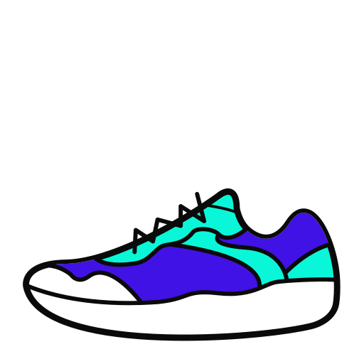 cotton-padded shoes Icon