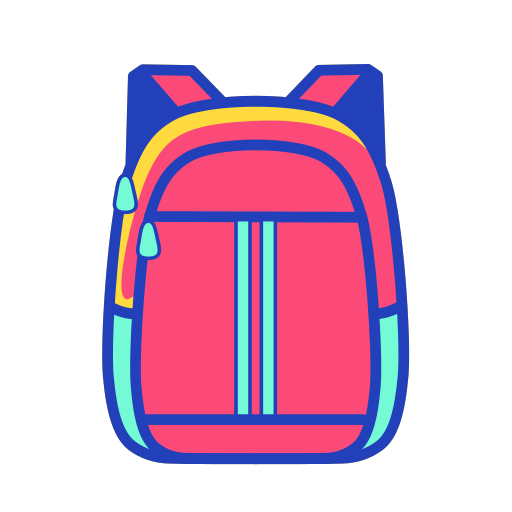 Backpack sports bag Icon