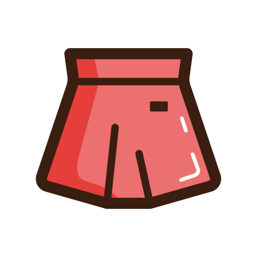 Pleated skirt Icon