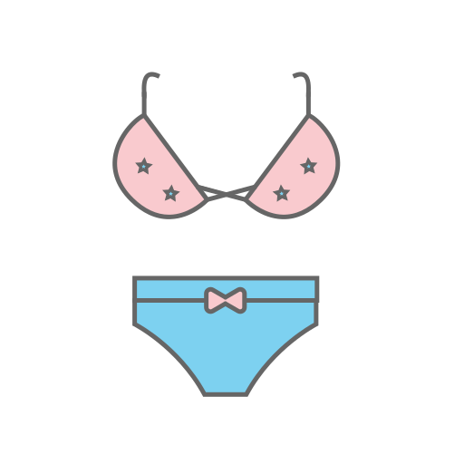 Bra Underwear Fashion Clothes - Bra Icon Png, Transparent Png, png  download, transparent png image