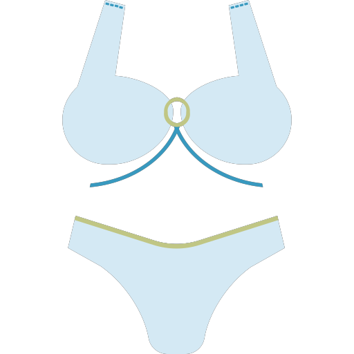 Strap swimsuit Icon