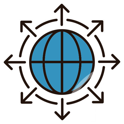 Global direction Icon