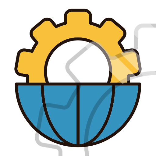 Global processing Icon