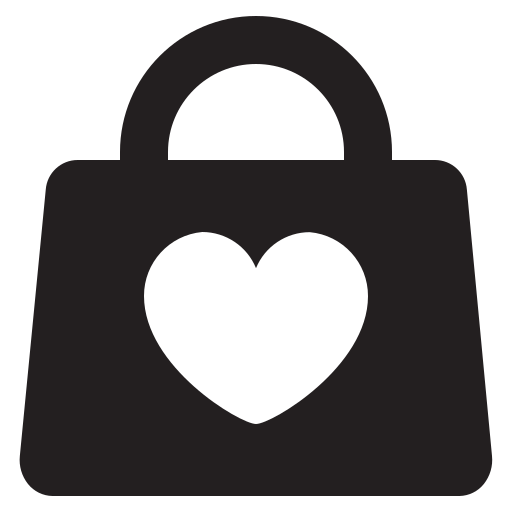 shopping-bag-heart Icon