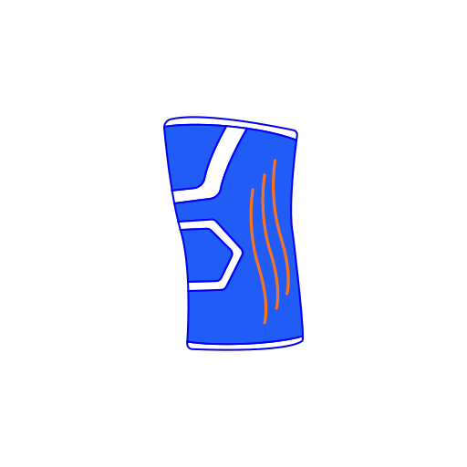 Sports knee pads Icon