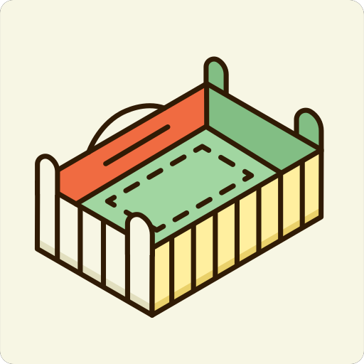 Treasure bed Icon