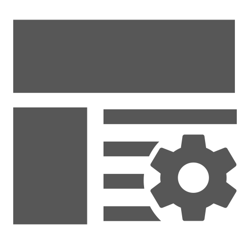 Print and ship template management Icon