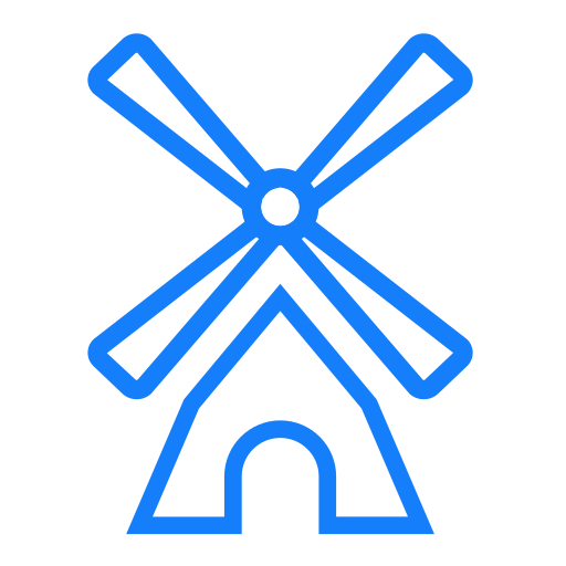 Tourism - Dutch windmill Icon