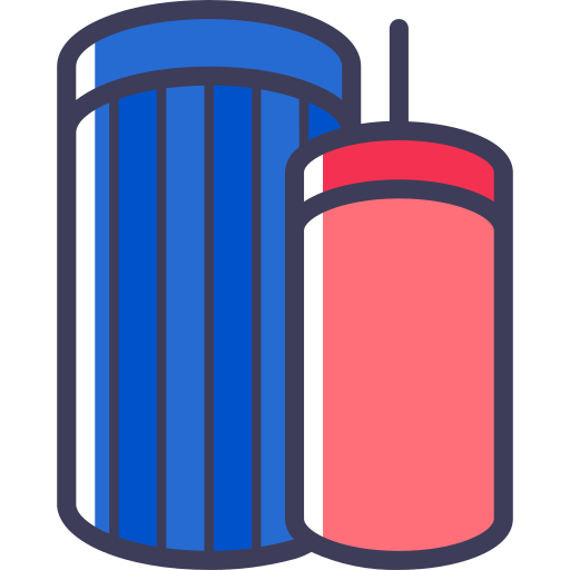 Architecture_ Cylindrical building Icon