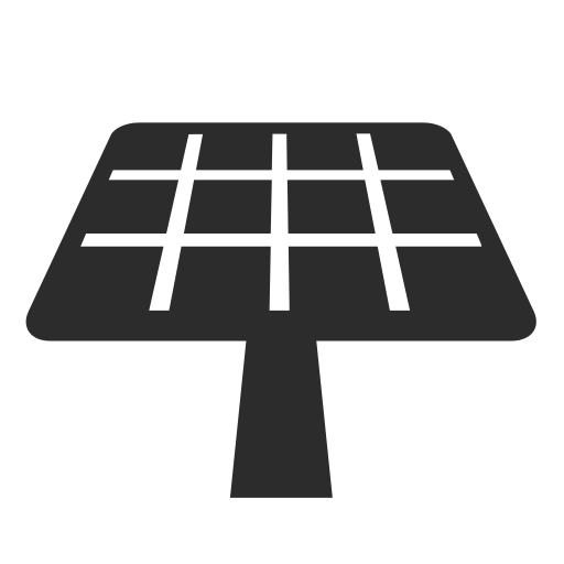 Photovoltaic panel Icon