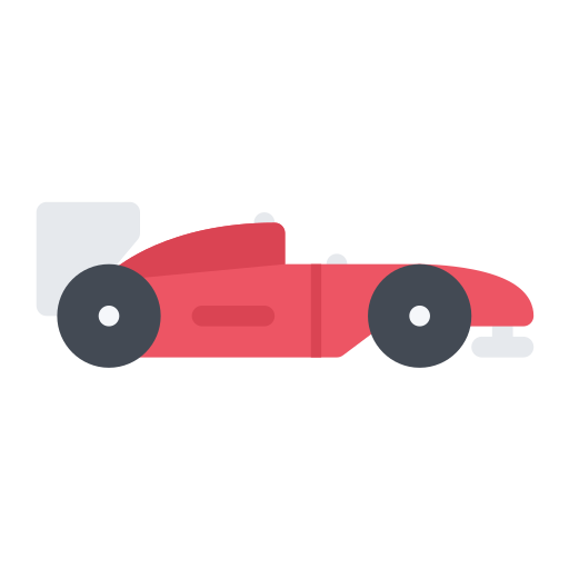Sports car F1 Icon