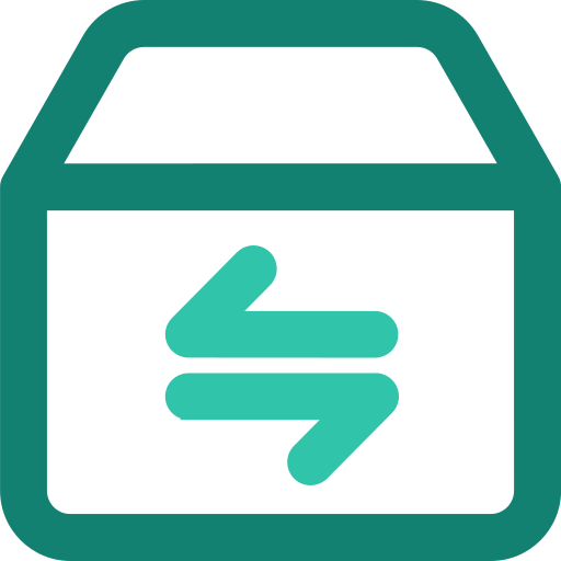 Storage handover distribution Icon