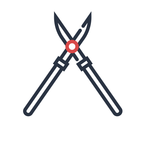 16 garden long scissors Icon