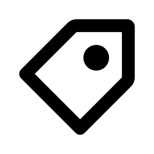 label_outlined Icon