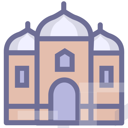 Churches, parks, castles, houses, buildings Icon