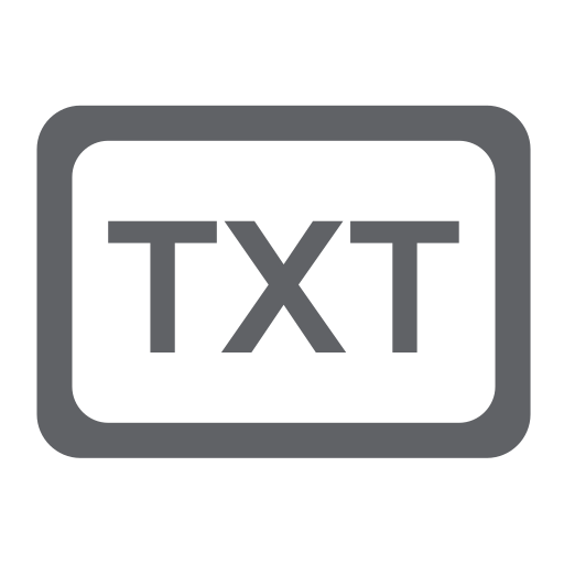 Text label Icon