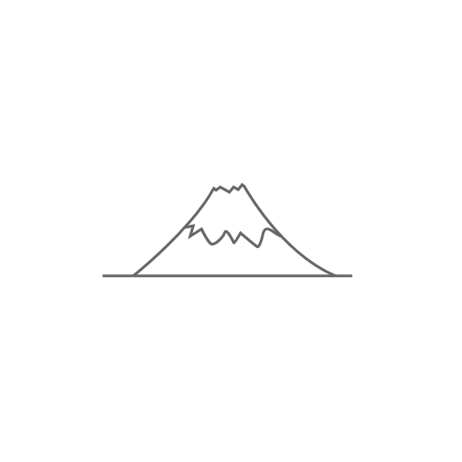 Mount Fuji, Japan Icon