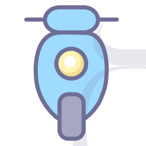 Electric motorcycle Icon