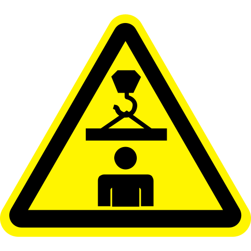 Beware of lifting objects Icon