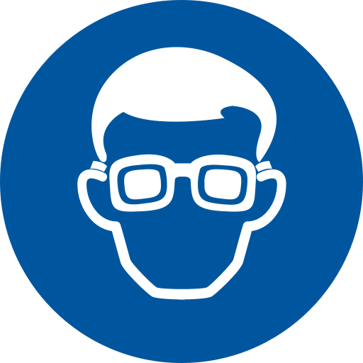 Protective glasses must be worn Icon