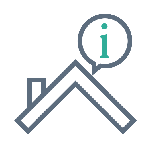 Create roof elevation information Icon