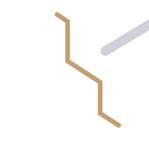 Draw and repair lines Icon
