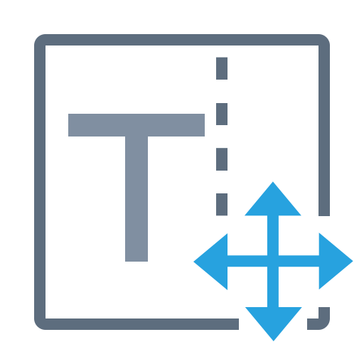 Label move label Icon