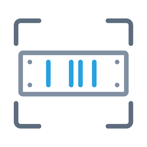 License plate recognition Icon