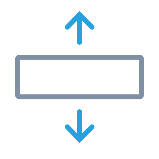 Stretch settings Icon