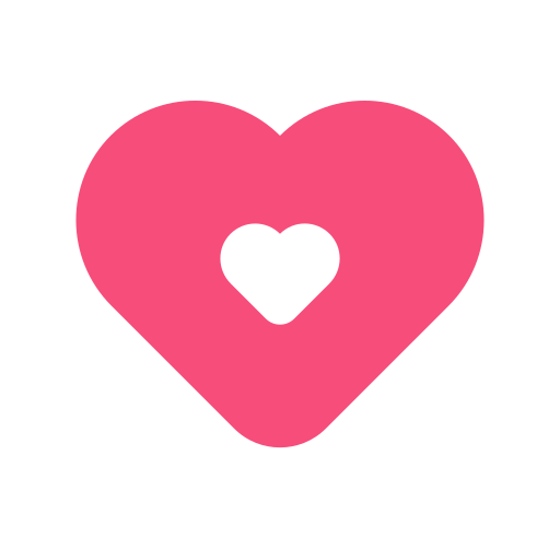 Face like collecting love Icon
