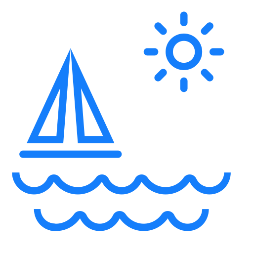 City water boat Icon