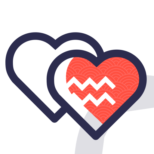 Heart heart interaction Icon