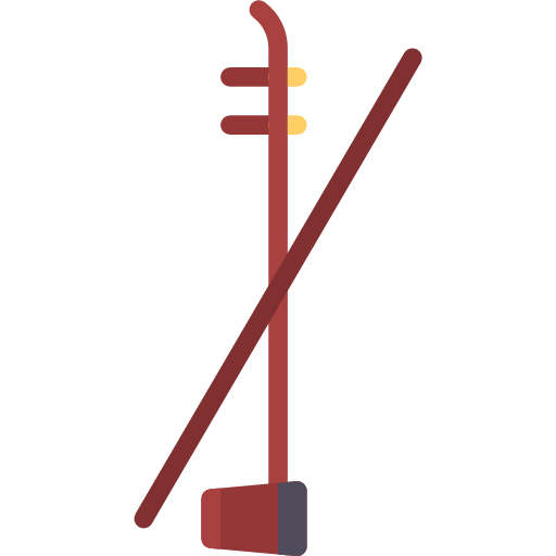 Erhu fiddle Icon