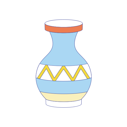 Classical vase Icon
