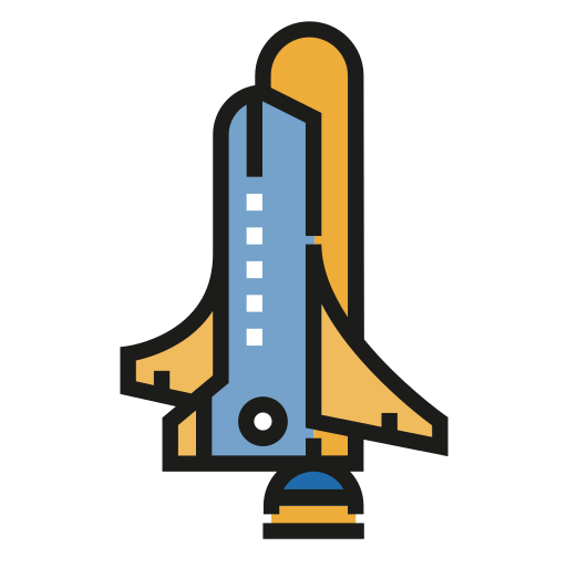 Aerospace - Aerospace - space shuttle- Icon