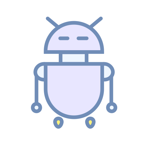 Rocket robot Icon