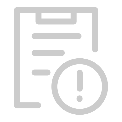 File feedback, warning, prompt Icon
