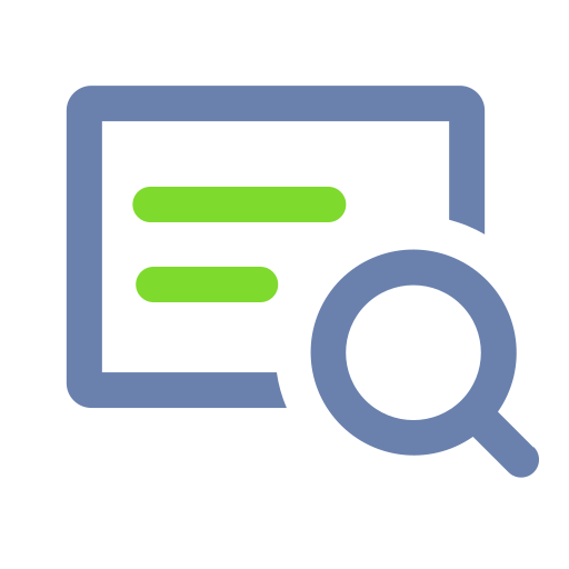 Full text search library Icon