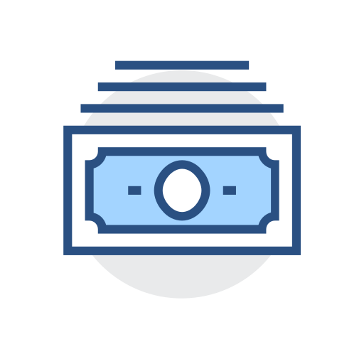 A pile of money Icon
