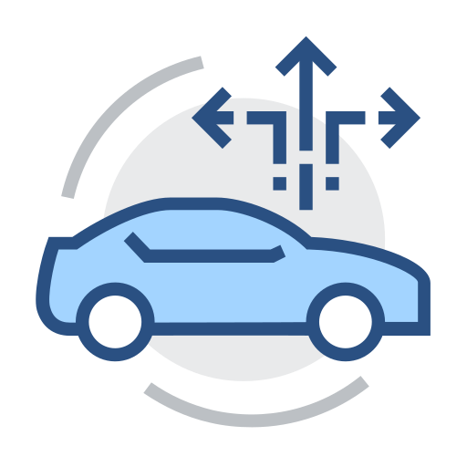 Car navigation Icon