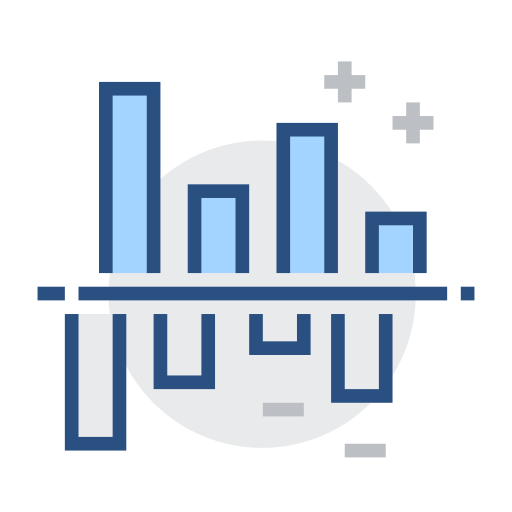 Histogram comparison Icon