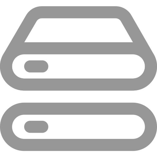 Storage data database Icon