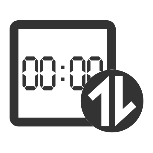 System current time backfill Icon
