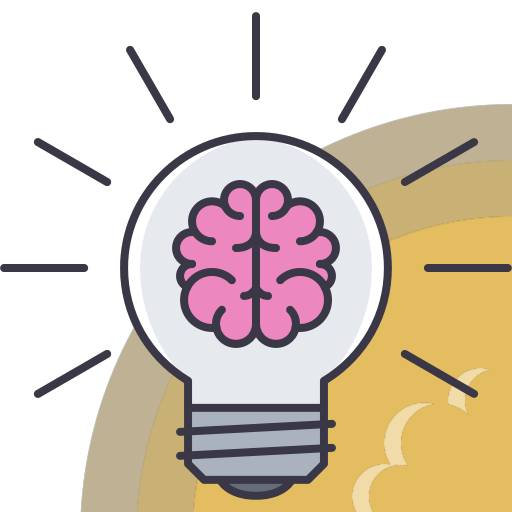 9 brain, smart, bulb, idea, light, science, creati Icon