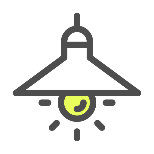 Intelligent electric lamp Icon