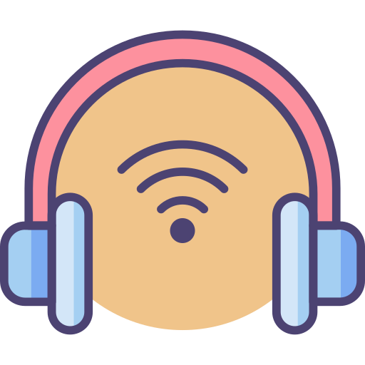 Wireless Headset Icon