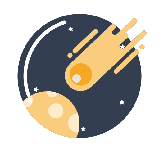Comets SVG Icon