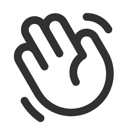 HandWaving Icon