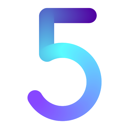 number-5 Icon